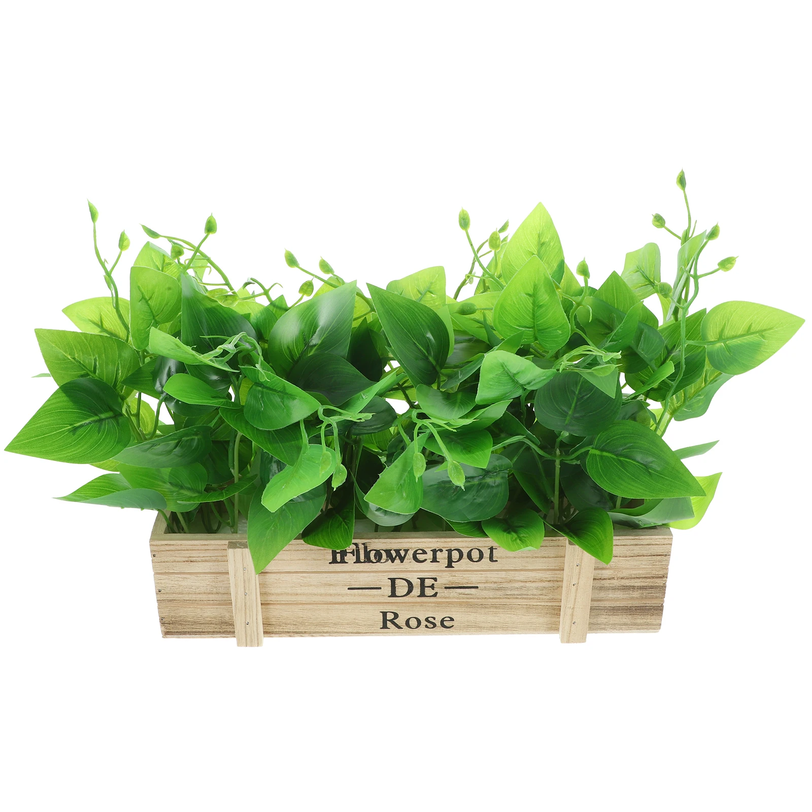 

Artificial Plants Simulation Golden Pothos Lifelike Potted Decor Desktop Office Home Table Centerpiece Spring Decoration