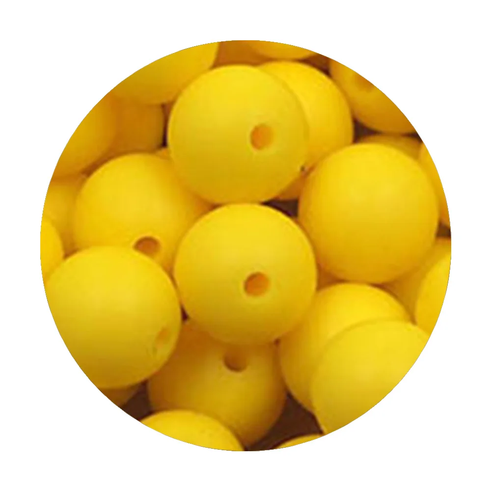 50 Teile/los 9/12/15mm Lose Perlen Silikon Runde Perlen Perle Perlen Lebensmittel Grade Für Schmuck Machen DIY Handgemachte Accessoires