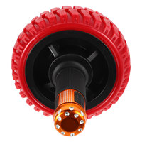 Ab Wheel Roller for Effective Abdominal Strength Training Equipment Workout Rolling Exercise Powerful Spring Mechanism Nonslip