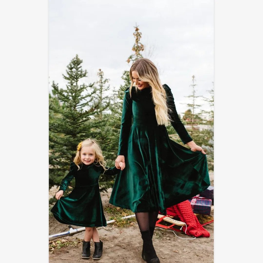

2026 Summer Mommy DressFamily Matching Mother Daughter Dresses Clothes Striped Mom Dress Kids Child Outfits Mum Sister Baby Girl