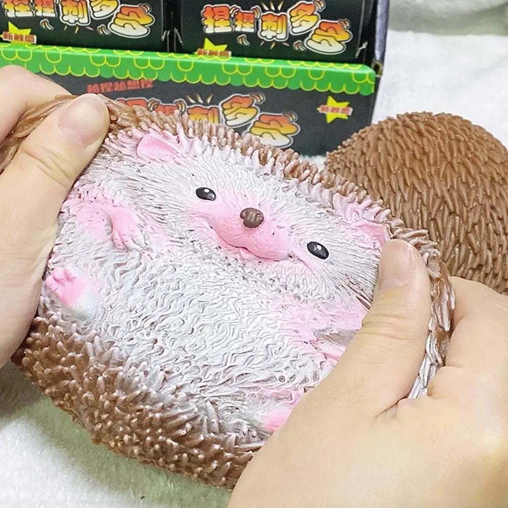 Kawaii Tiere Cartoon Igel Dekompression Spielzeug TPR Quick Rebound Squeeze Spielzeug Zappeln Spielzeug Kinder Spaß Kinder
