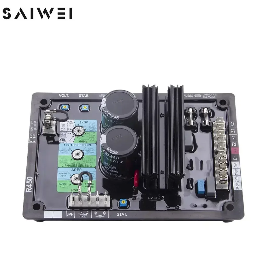 High Quality R450 AVR Automatic Voltage Regulator Integrated Circuit Leroy Somer Stabilizer Alternator Generator parts