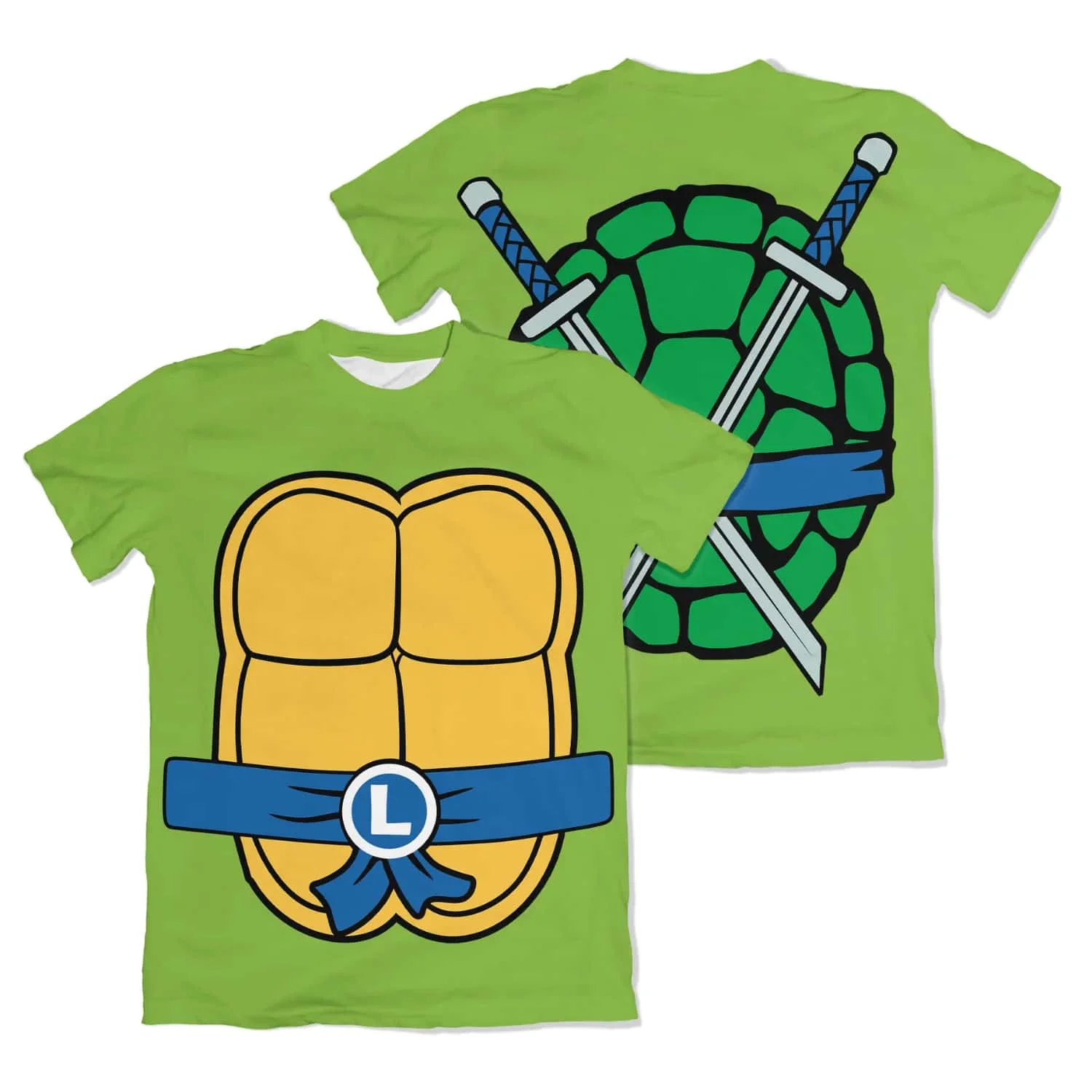 Ninja Turtles Four Brothers 3D Printed T-shirt Bandai Series Children/Adult Role Playing Sports Summer Short Sleeved T-shirt - view 4