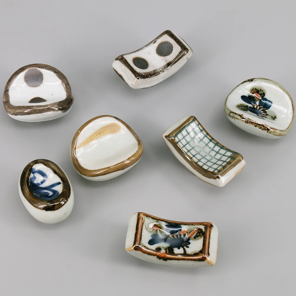 Ceramiczny uchwyt do szafki Kreatywny, ręcznie wykonany uchwyt do szuflady Szafka ciągnie nowe uchwyty i gałki meblowe