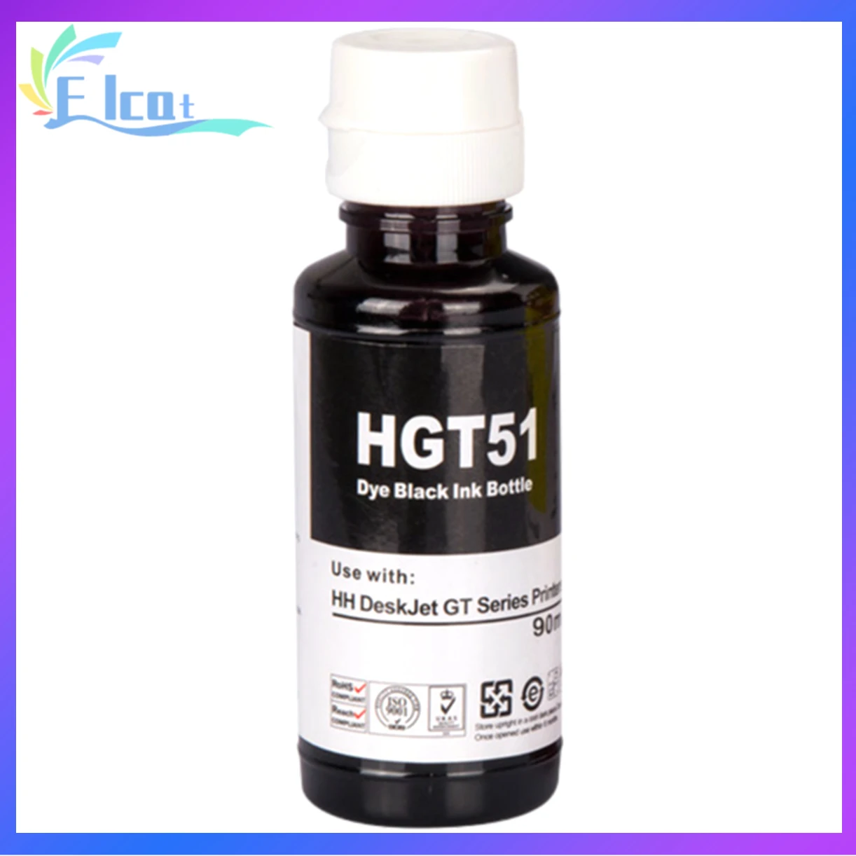 حبر GT51 GT52 GT51 GT52 حبر إعادة التعبئة لخزان HP 115 310 410 500 515 518 530 750 790 DeskJet GT5810 5820 GT5810 GT5820 حبر الطابعة