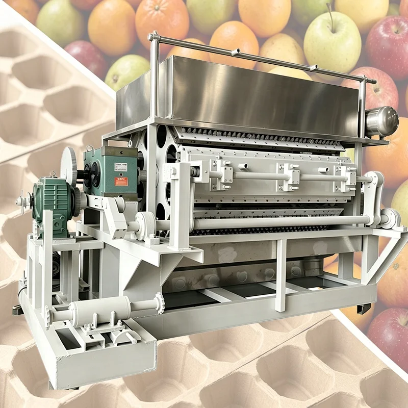 Multi-Functional Manual Mini Egg Tray Machine High Efficiency Making Pulp Molding Production Equipment for Carton