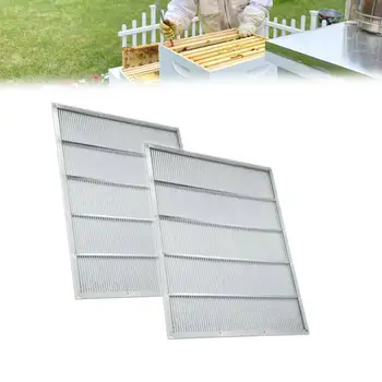 2 pcs Metal Queen Bee Excluder Beekeeping Queen Excluder with 4 Edges 510*410mm Beehive Parts Beekeeping Equipment