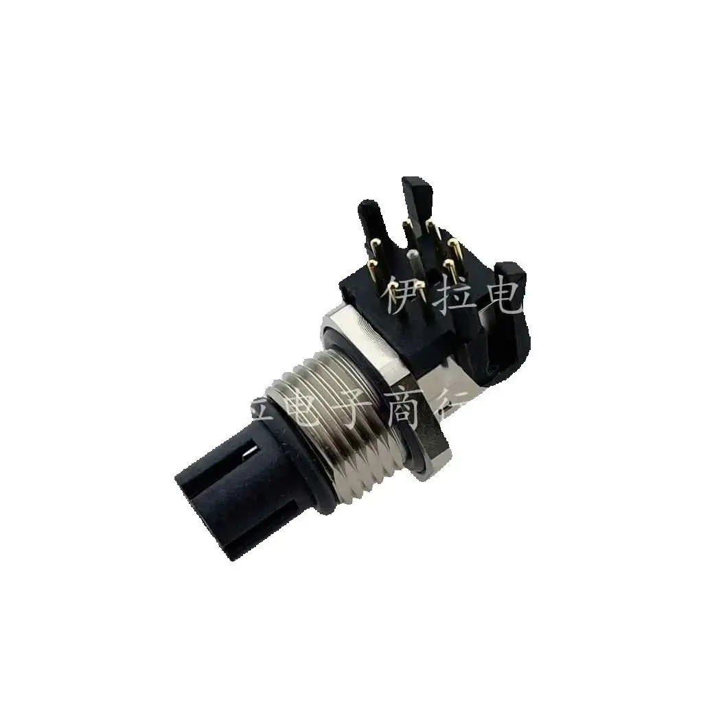 MSXS-08PFFR-SF7003 8 core M12-X aviation female headband grounding pin