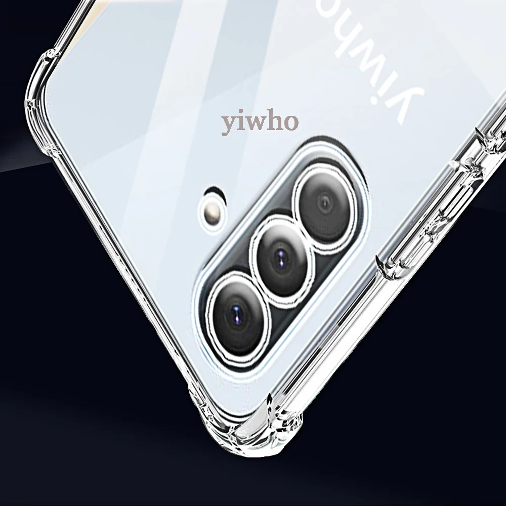 Transparente Handyhülle für Samsung Galaxy A57 A37 A17 A07 5G A 07 17 4G 57 37 Rückseiten-Schutzhülle mit Kameraschutz Weiche Schale – Detail 6