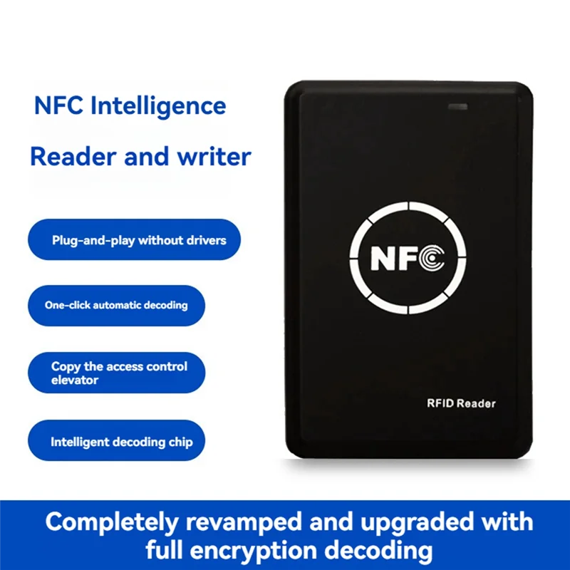 

B03B-3PCS NFC Считыватель смарт-карт IC RFID-считыватель RFID-копировальный аппарат Дубликатор 13,56 МГц и 125 кГц Зашифрованный программатор