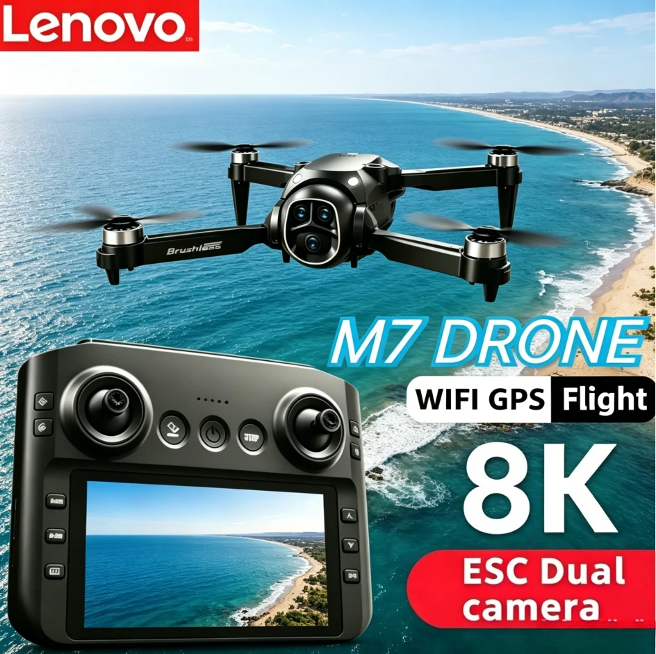 Drone Smart Rc Foldable - Lenovo M7 Aerial Photography Quadcopter UAV