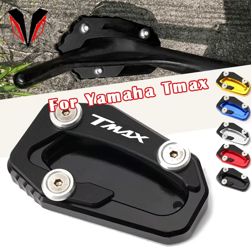 For YAMAHA T-Max 560 TMAX 530 SX DX TECH MAX TMAX560 2017-2022 Motorcycle Side Stand Kickstand Enlarge Tire Valve Caps