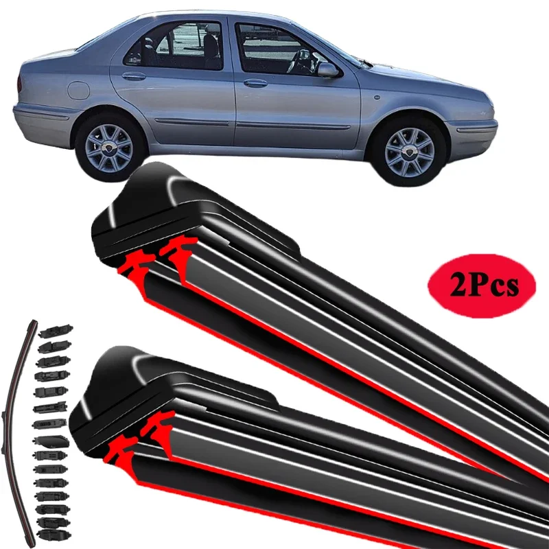 For LANCIA LYBRA 839 1998-2005 Car Windshield Wiper Blade Front Windscreen Brushes Washer Accessories Cleaning Replacement Parts