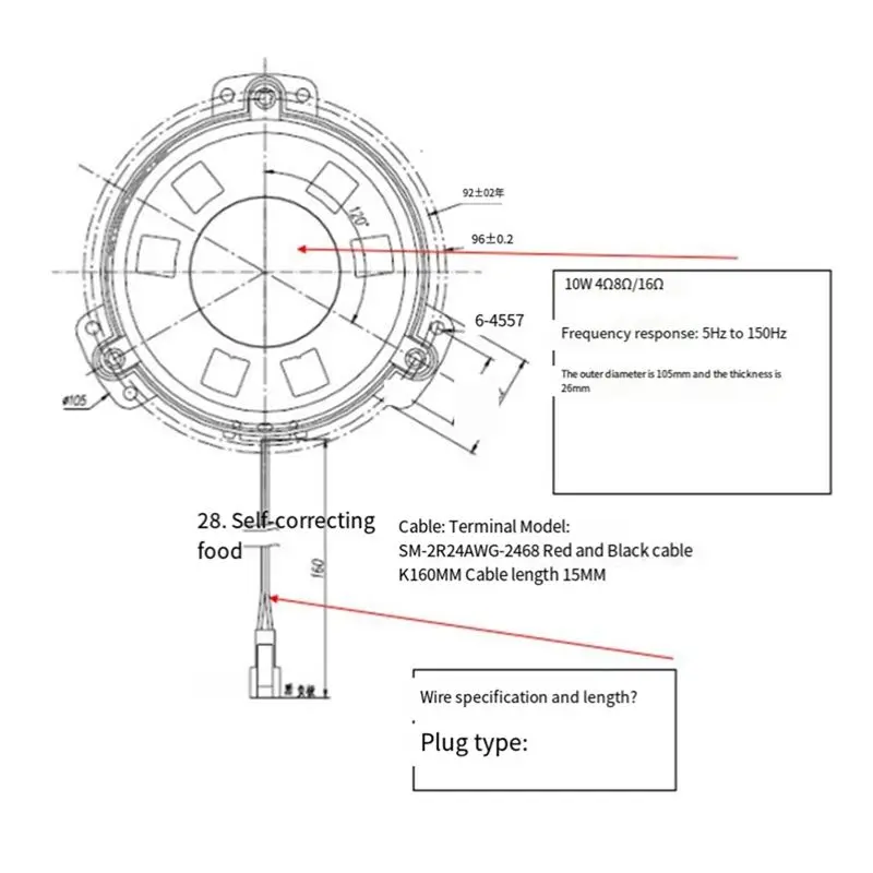 [NEW A09R!】 10W 8Ohm Speaker Low Frequency Vibration Subwoofer For Car Seat Hifi Sound System And Home Theater Cushion