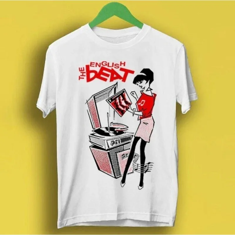 Camiseta de verano The English Beat Rude Girl 2 Tone Ska Cool Gift, camiseta de manga corta con cuello redondo para hombre