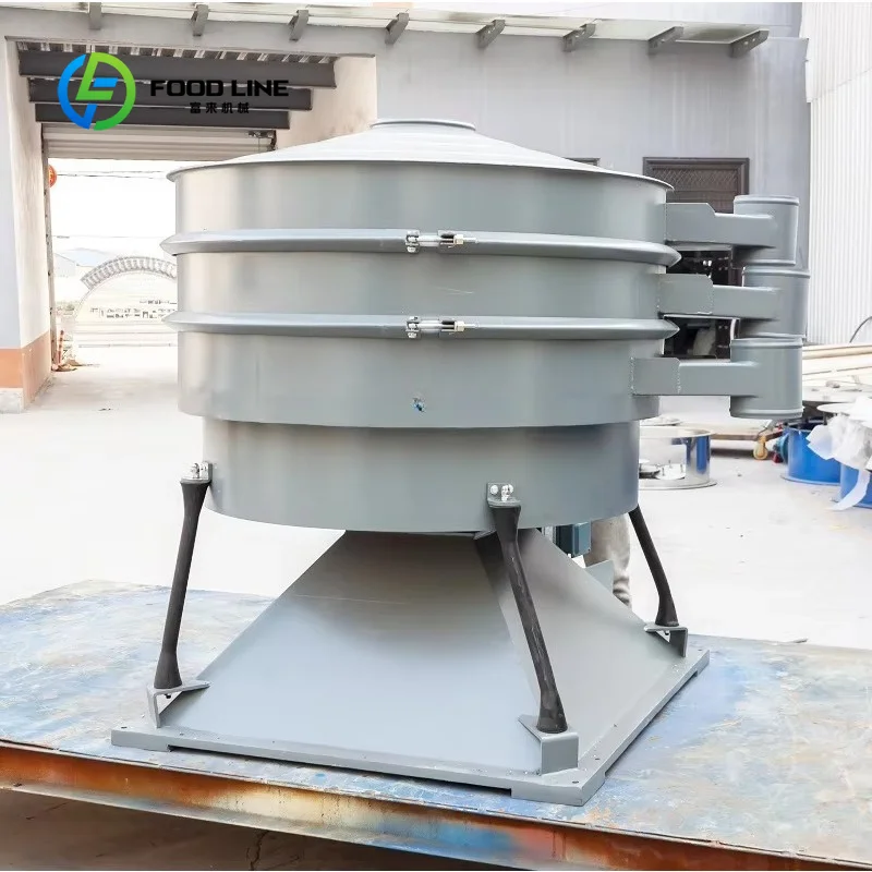 Customized swing vibration sieve high efficiency tumbler screener suitable for flour powder purification and impurity removing