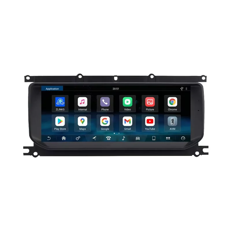 10.25inch Android Car Stereo GPS For Range Rover Sport 2014-2016 2017-2019 Harman QCOM 6125 8Cores Compatible OEM