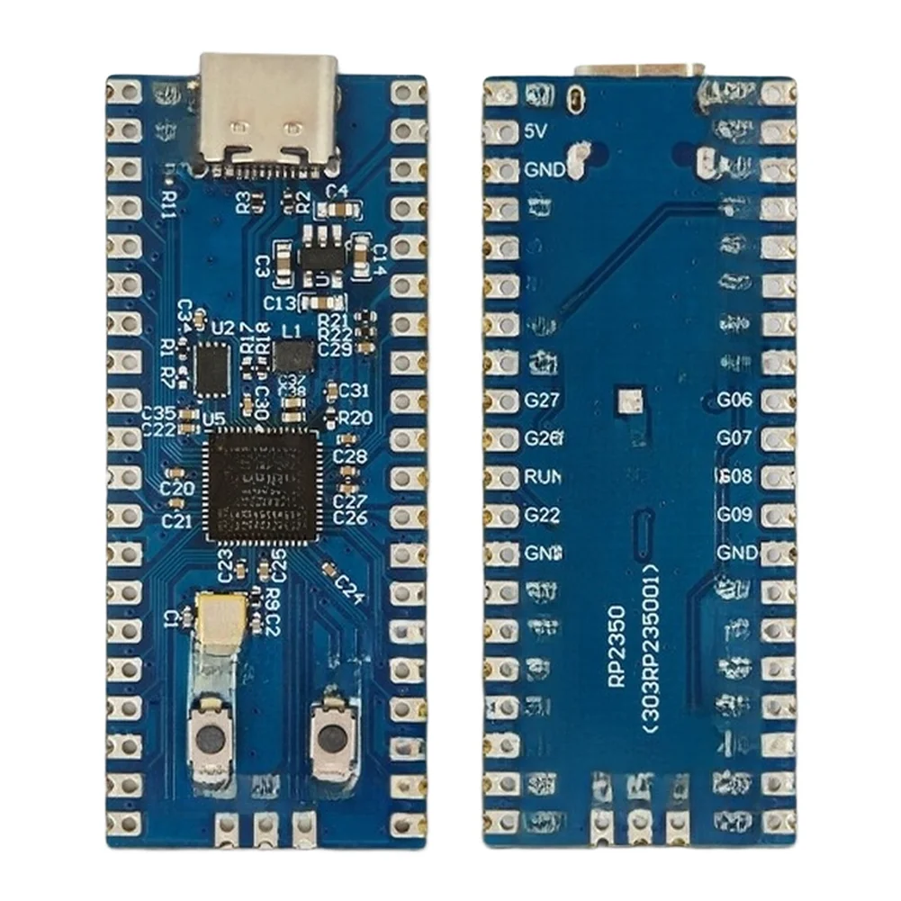 1Pcs RP2350 Microcontroller Development Board With USB Interface For GPIO Expansion C C++ Programming Tool
