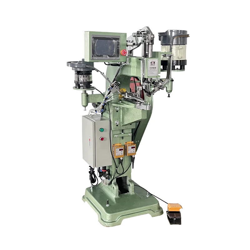 JZ-958G High-Efficiency Automatic Feeding Eyelet Machine for Roller Skates/Ice Skates/Inline Skates