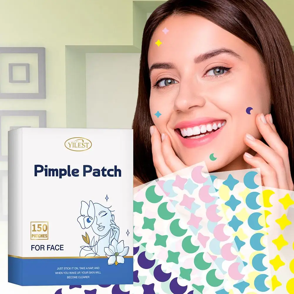 150pcs/set Invisible Acne Pimple Patch Professional Face Skin Care Repair Acne Healing Absorbing Spot Sticker For Men Women