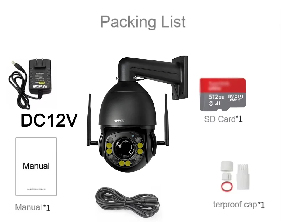 Camhi Max.512G Laser  Full Color Metal Auto Tracking 4K 8MP 90X 60X Optical Zoom 360° WIFI PTZ Speed Dome Surveillance IP Camera