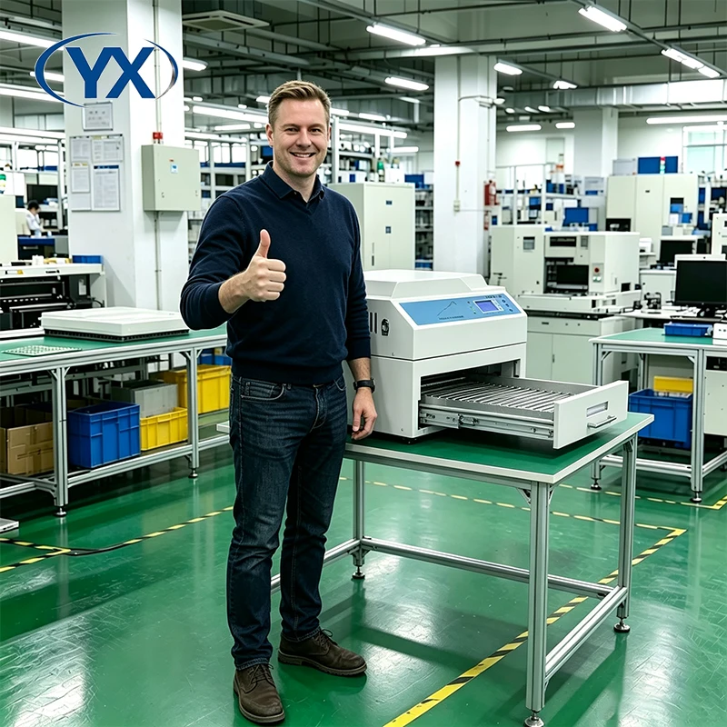 YX Mini Reflow Oven T937M Leadfree Wave Solder Oven Desktop SMT Reflow Oven