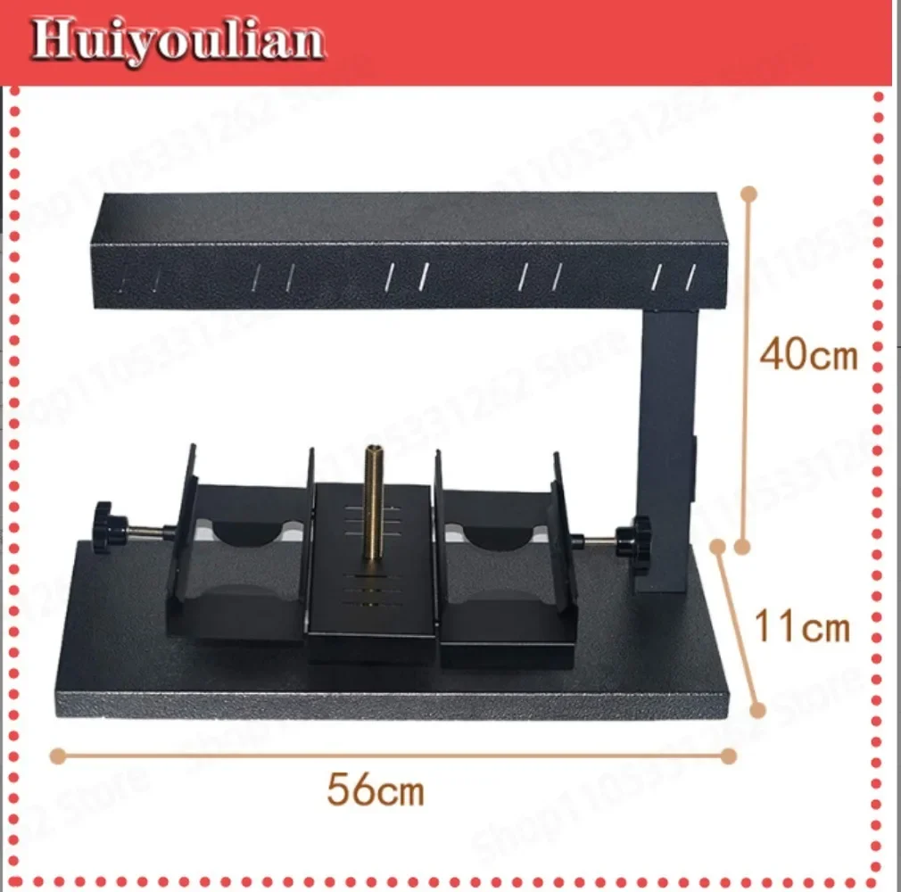 Double Wheel Cheese Electric Melting Machine Commercial Dry Cheese Heater for Western Restaurant Coffee Shop