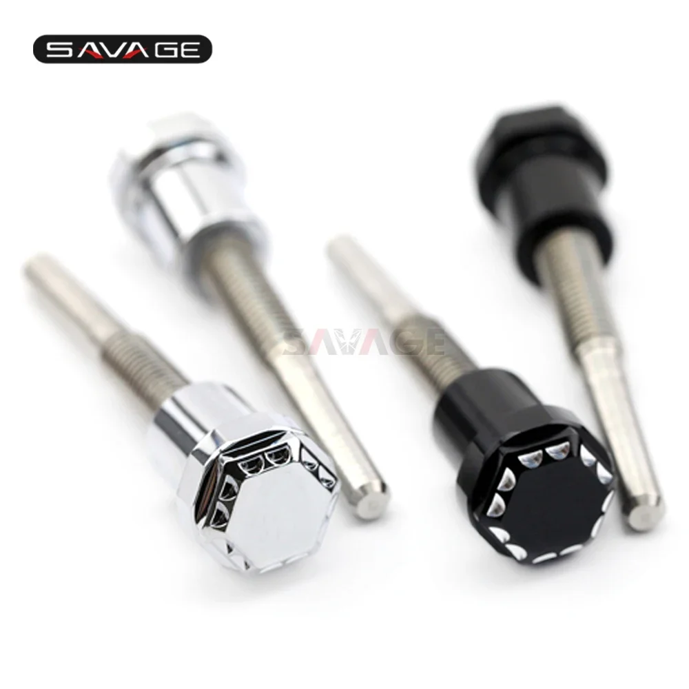 Seat Thumb Screws Bolts For SUZUKI GSX1300R HAYABUSA 2008-2022 17 2018 2019 Motorcycle Accessories Logo Ball Cut Edges GSX 1300R