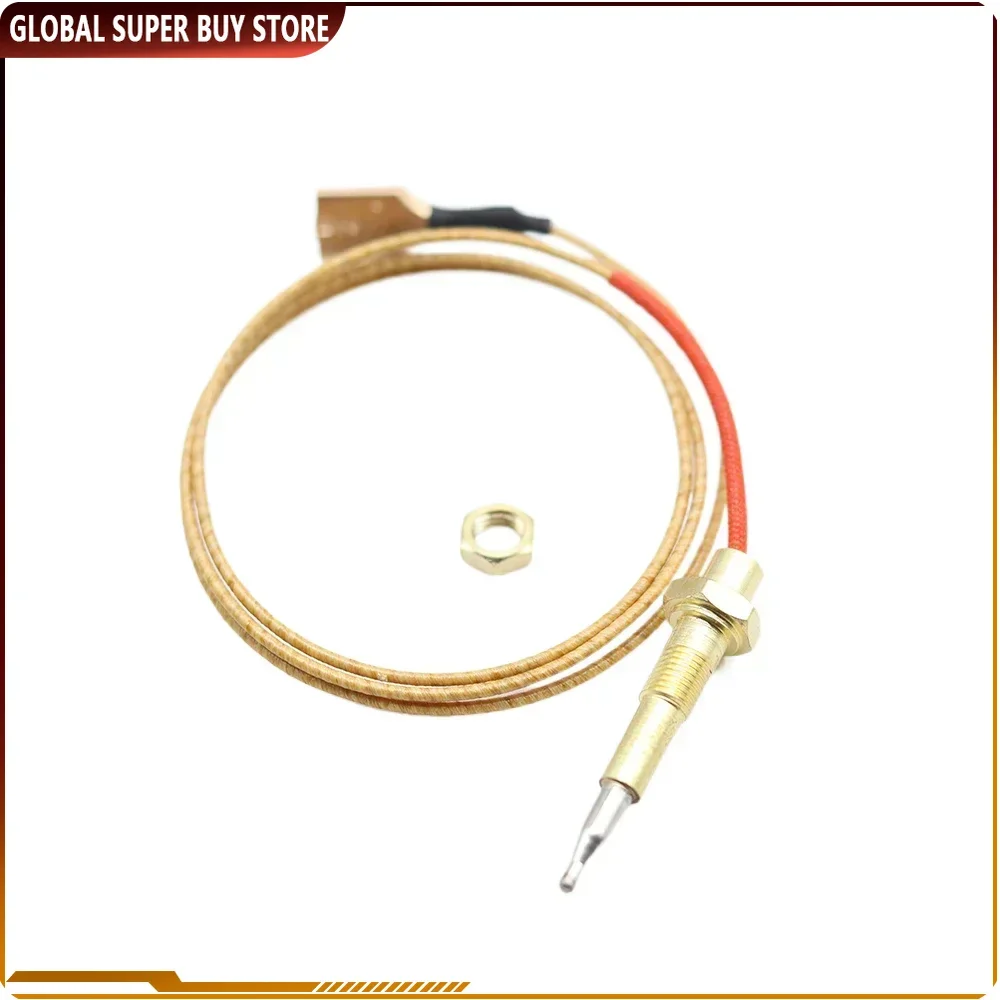 M6*0.75 Universal Head Gas Fireplace Cooker Thermocouple Sensor Burner Accessories Flame Fail Safe Wire 65cm