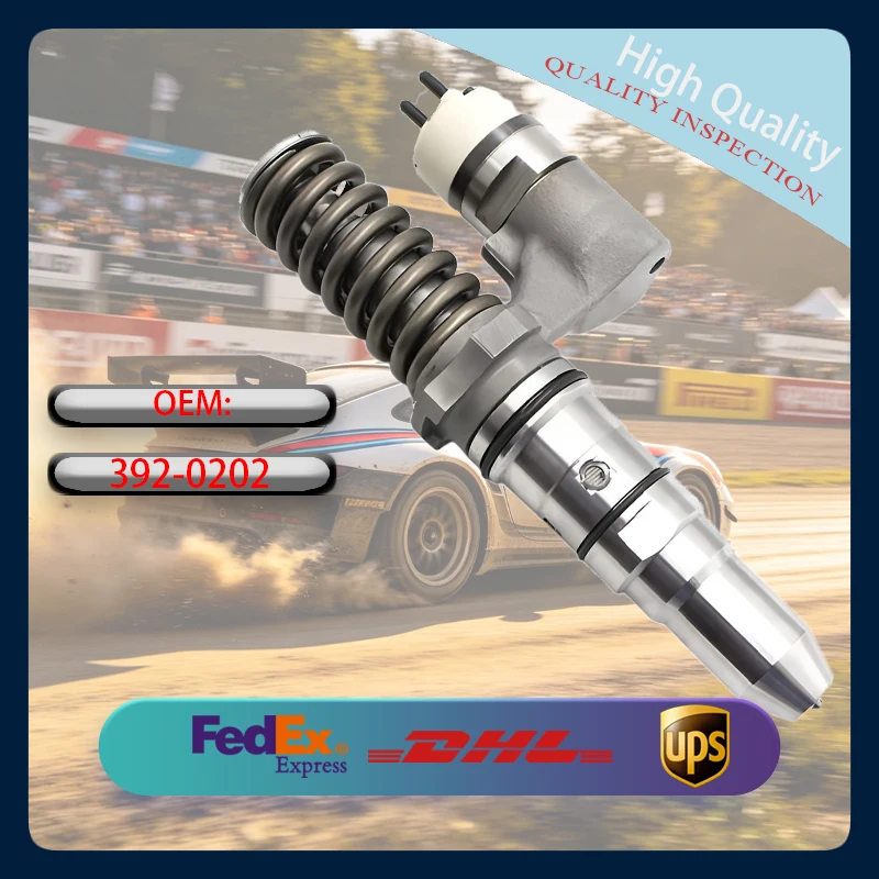 High Quality Diesel Fuel Injector 392-0202 20R-1266 Replacement Part For 3512B 3516B 3508 3524 Engine