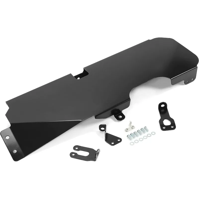 

HECASA Fuel Tank Skid Plate Compatible with 2007-2018 Wrangler JK 2 Door Skid Plate Black Powder Coated
