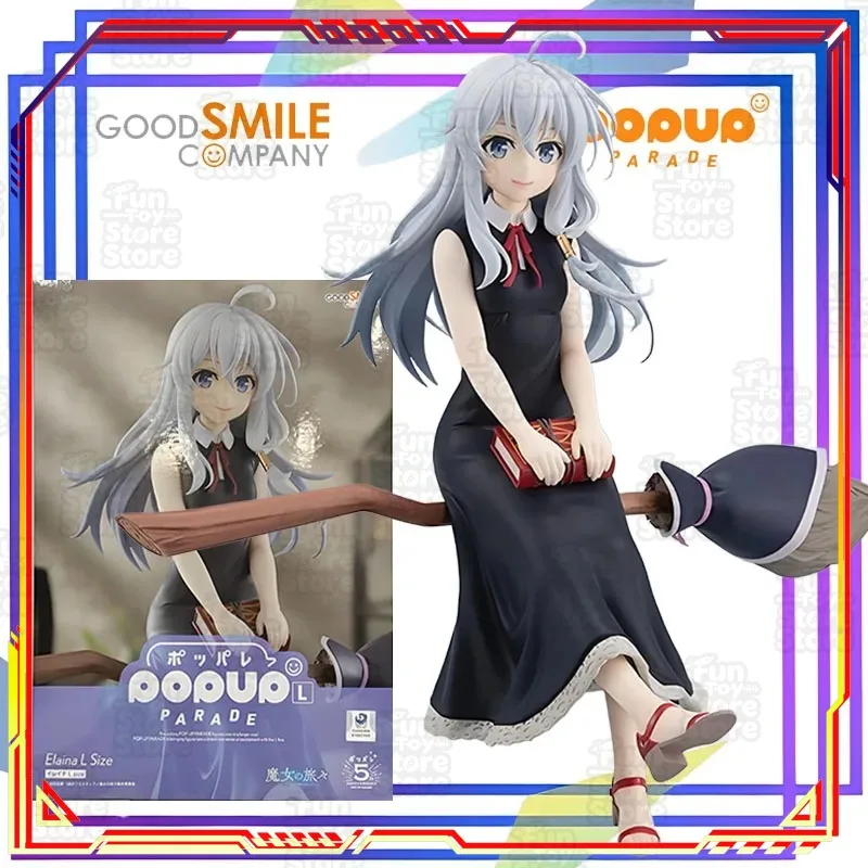 

Good Smile Company POP UP PARADE Majo No Tabitachi Elaina Anime Action Figure Assembly Model Collectible Toy