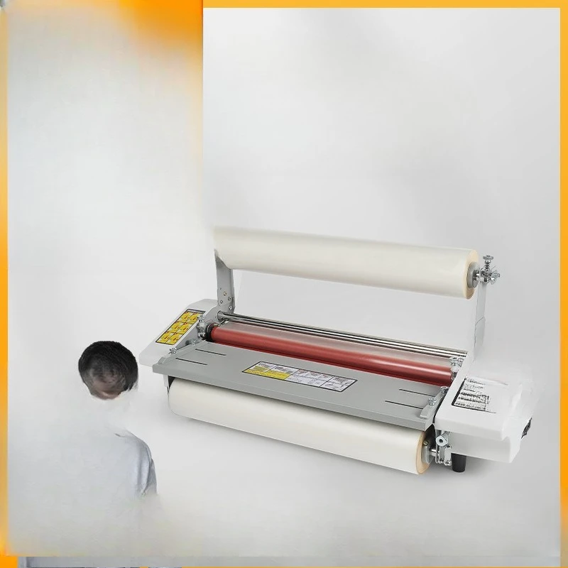 Laminating machine, hot laminating machine, poster laminating machine