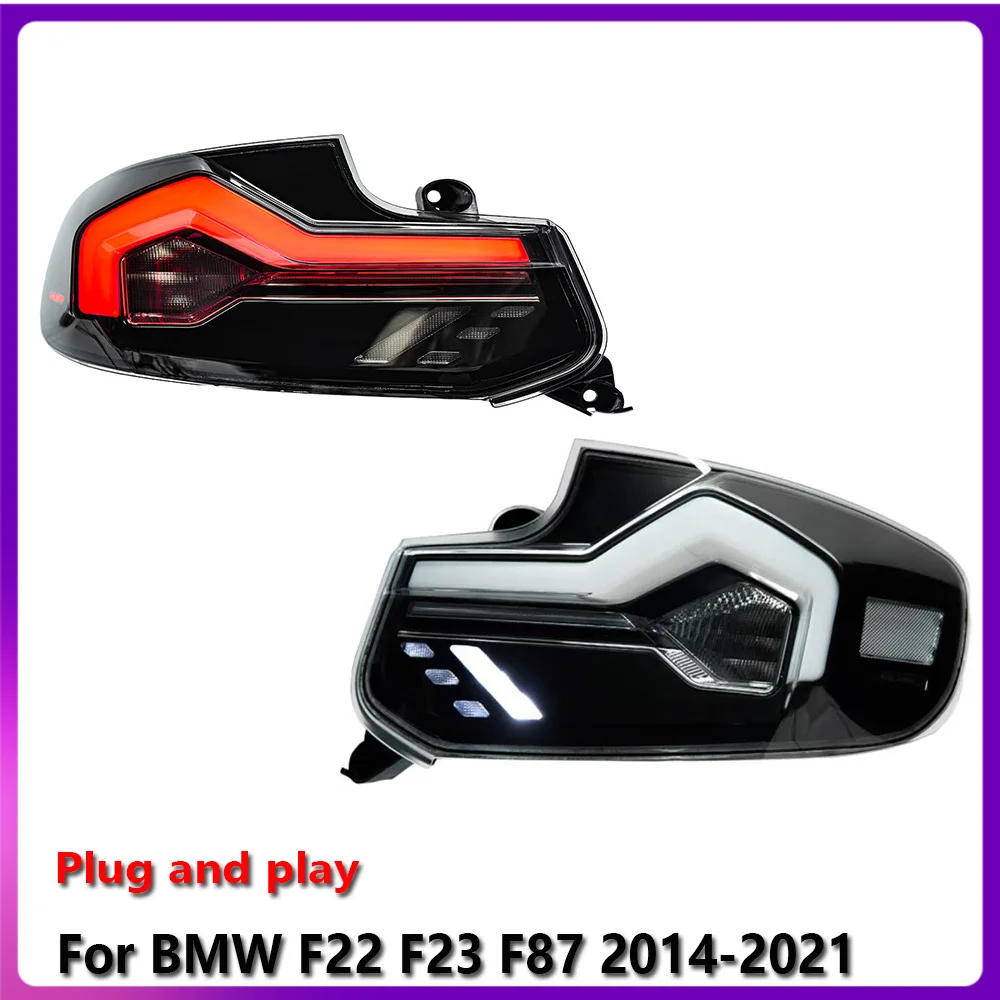 

Автомобильные светодиодные фонари в сборе для BMW F22 F23 F87 2014-2021, автоматические противотуманные фары DRL, стоп-сигнал, указатель поворота