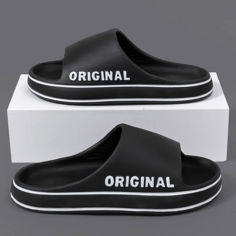 Original Men's Slippers Walk Around Home Men's Summer Sandals Living Room Slippers for Man Summer Shoes 2024 Male Shoes Sneakers