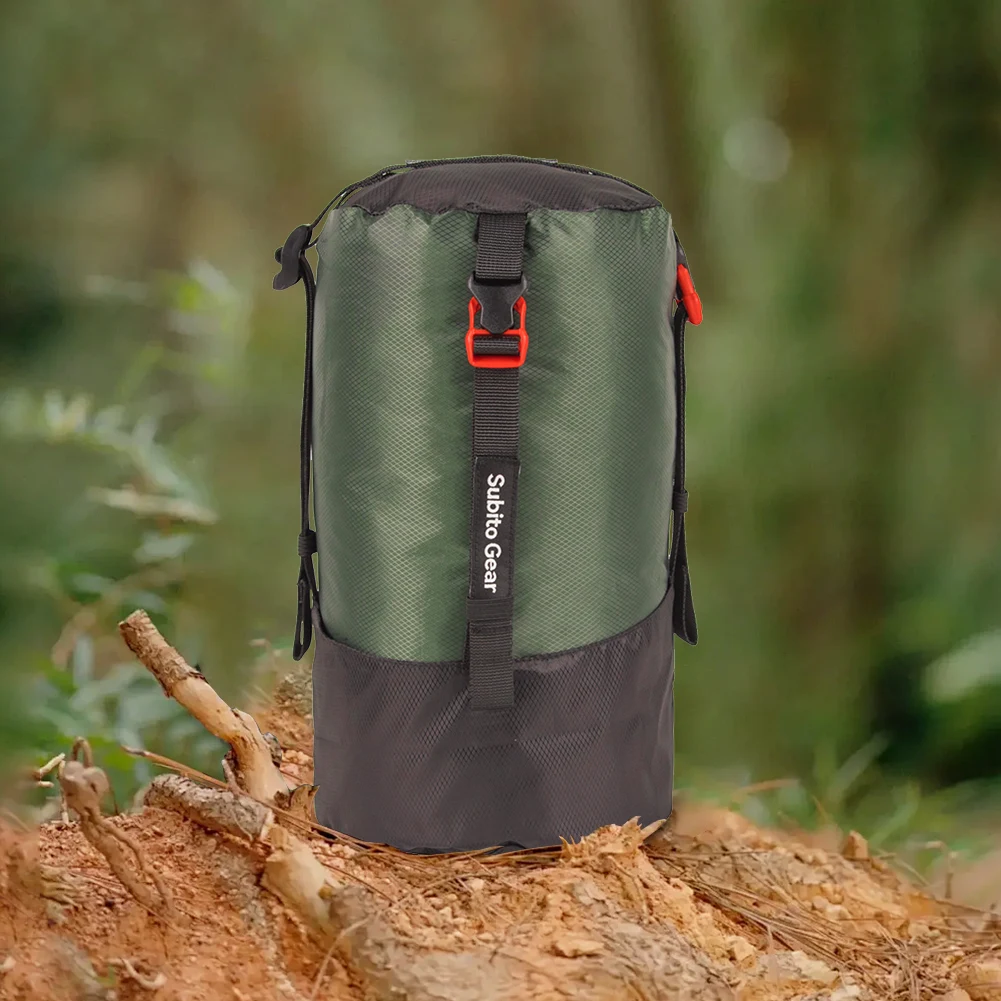 Outdoor Sleeping Bag Stuff Sack Multi-Purpose Camping Sleeping Bag Compression Pack Large Capacity Space Saving for Down Jackets