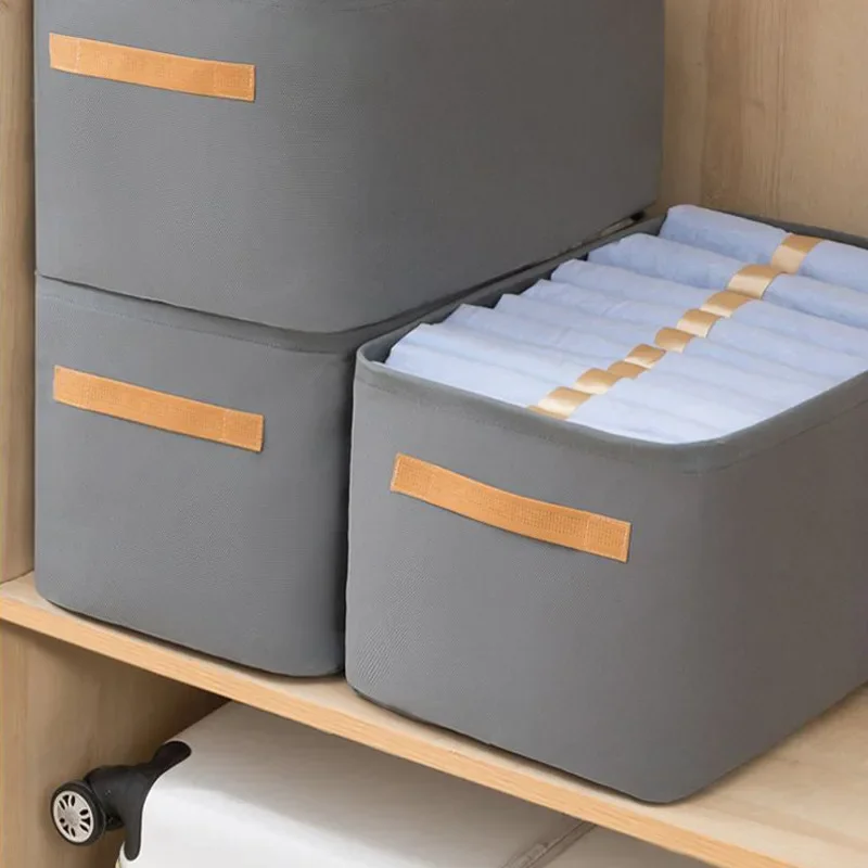 Verdicken Kleidung Organizer Hosen Pullover Lagerung Schränke Schubladen Organizer Jeans Lagerung Box Kleiderschrank Kleidung Lagerung Organisatoren – Detail 18