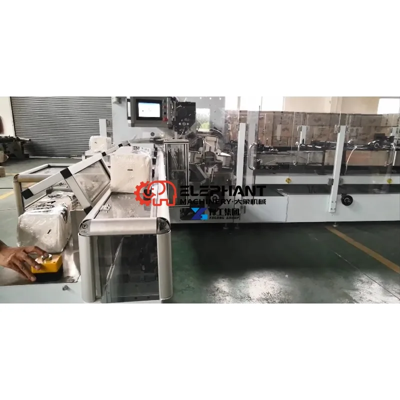 Big Size Serviette Paper Napkin Tissue Packing Machine Disposable Napkin Packaging Production Processing Equipment