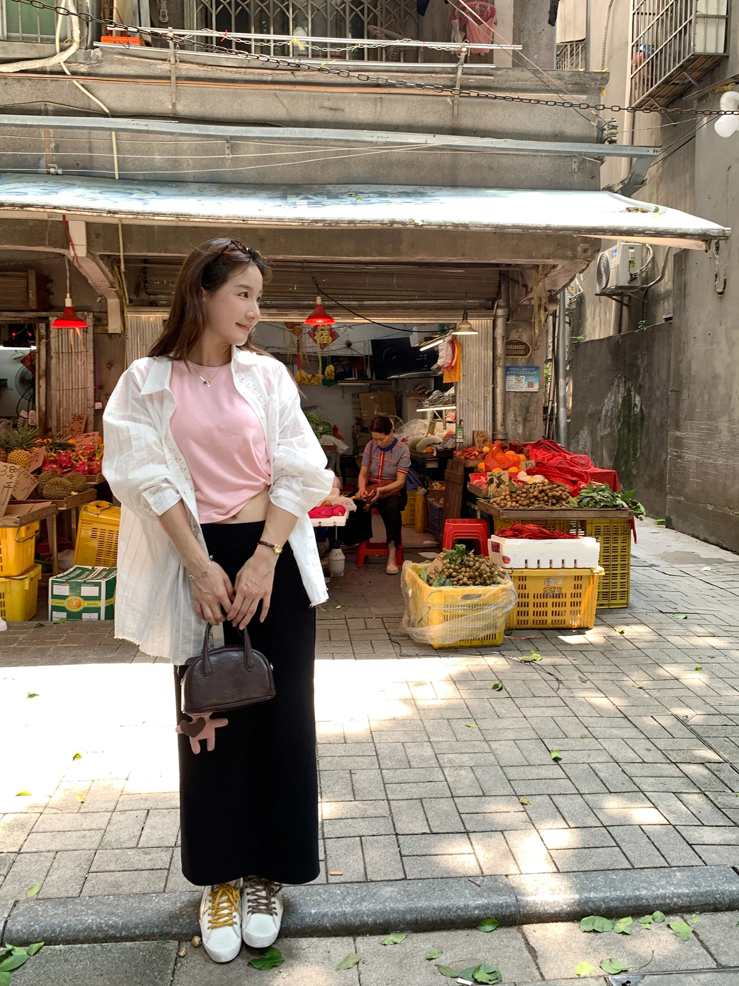 

XierZ Casual Bla Asymmetrical Hem Midi Skirt Women's Loose Linen Feel Skirt Ci Commute Casual Leisure Straight Leg Skirt