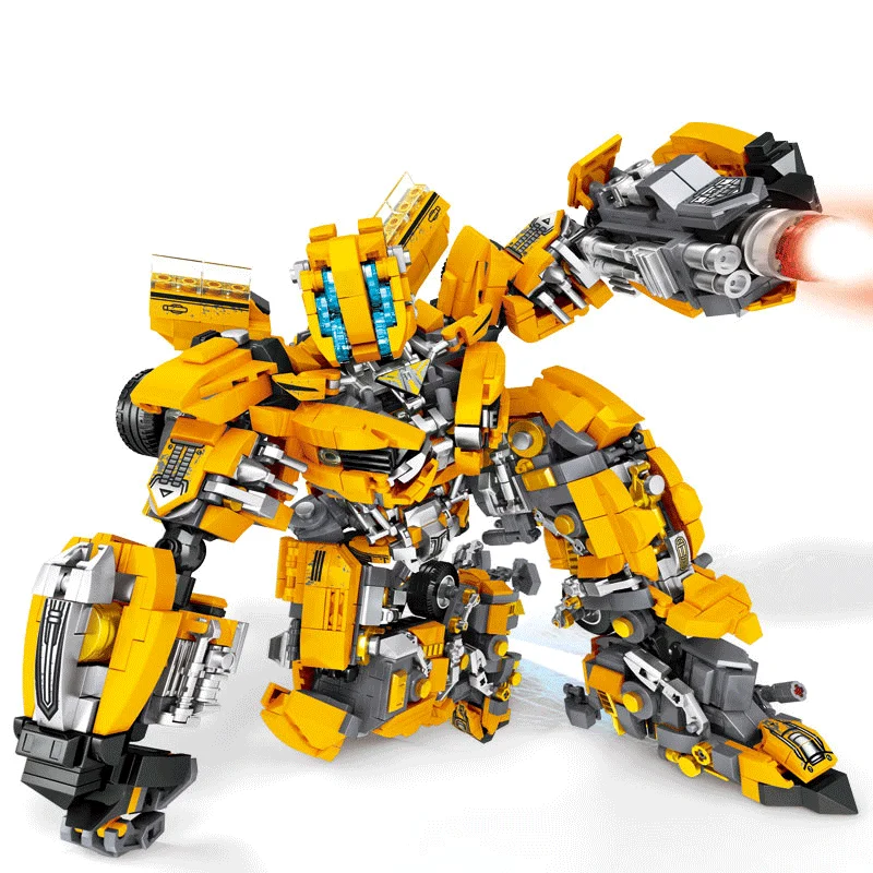 2700+Pcs MOC Bricks Set Movie Transform War Mecha Robot Model Building Blocks Toys High Technical  Birthday Gifts Children Kids