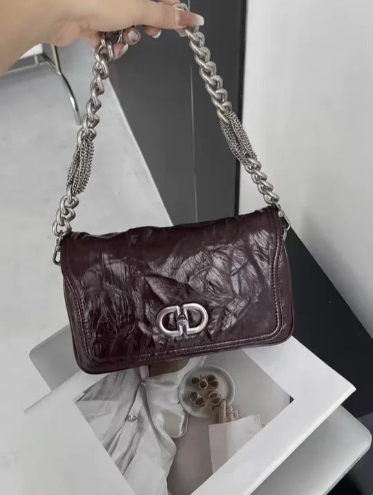 gusachi-women's-crossbody-handbag-single-shoulder-chain-handle-multi-layered-design-trendy-minimalist-square-bag-korean-style