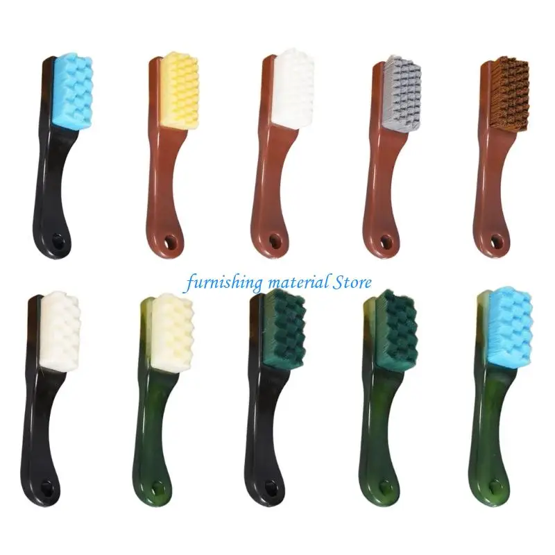 Y5GD Nylon Bristle Brush With Comfortable Grip For Polishing Walnuts And Antique