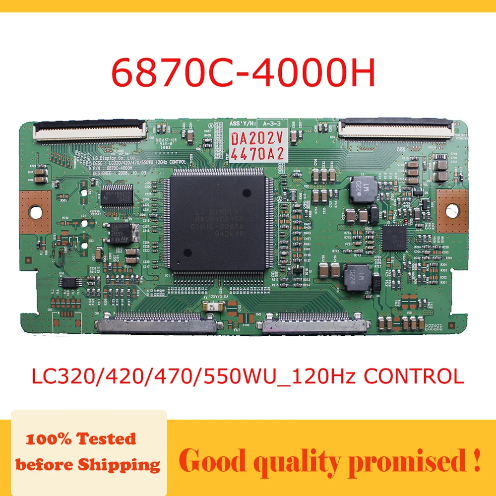 

6870C-4000H LC320/420/470/550WU_120Hz CONTROL Logic Board 6870C 4000H Television TV Replacement Card T-CON Board SV320XVT