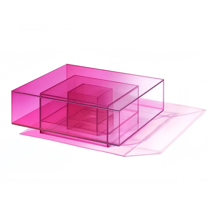 

Gradual change side several hotel villa light luxury coffee table bedroom bedside table creative floating table