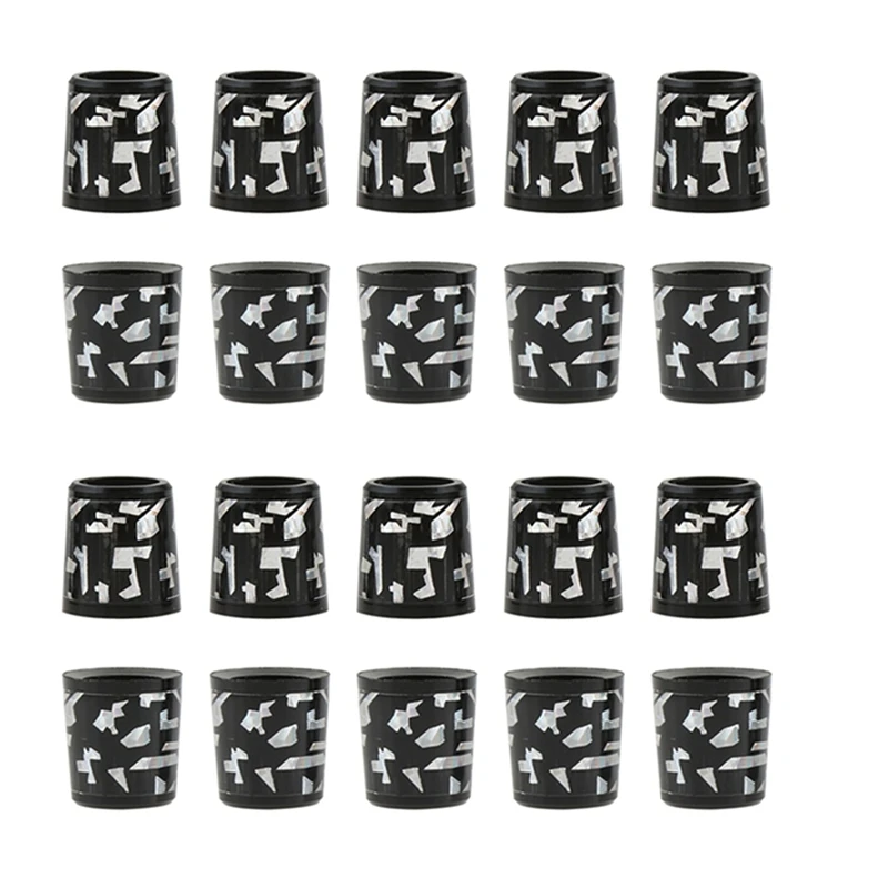 20 Pcs/Lot Golf Ferrules Golf Sleeve Ferrule Tip Size 0.370 For Golf Irons Golf Club Shafts Accessories