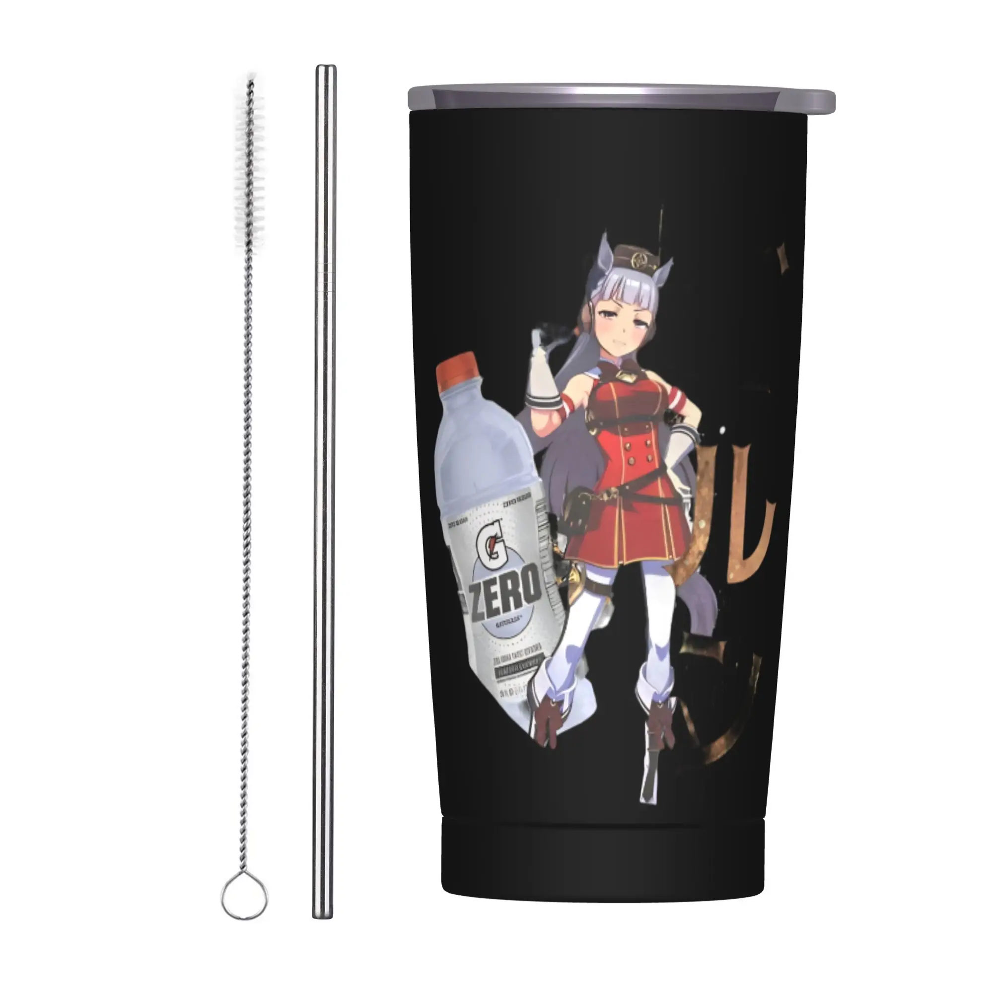 Stainless Steel Tumbler UmaMusume Pretty Derby And Drink Thermal Mug  Insulated Cold and Hot Mugs Cup Travel Water Bottle