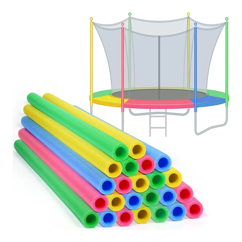 

48PCS Replacement Trampoline Poles Cover Padding Foam 88Cm Length Trampoline Pole Foam Sleeve Trampoline Accessories