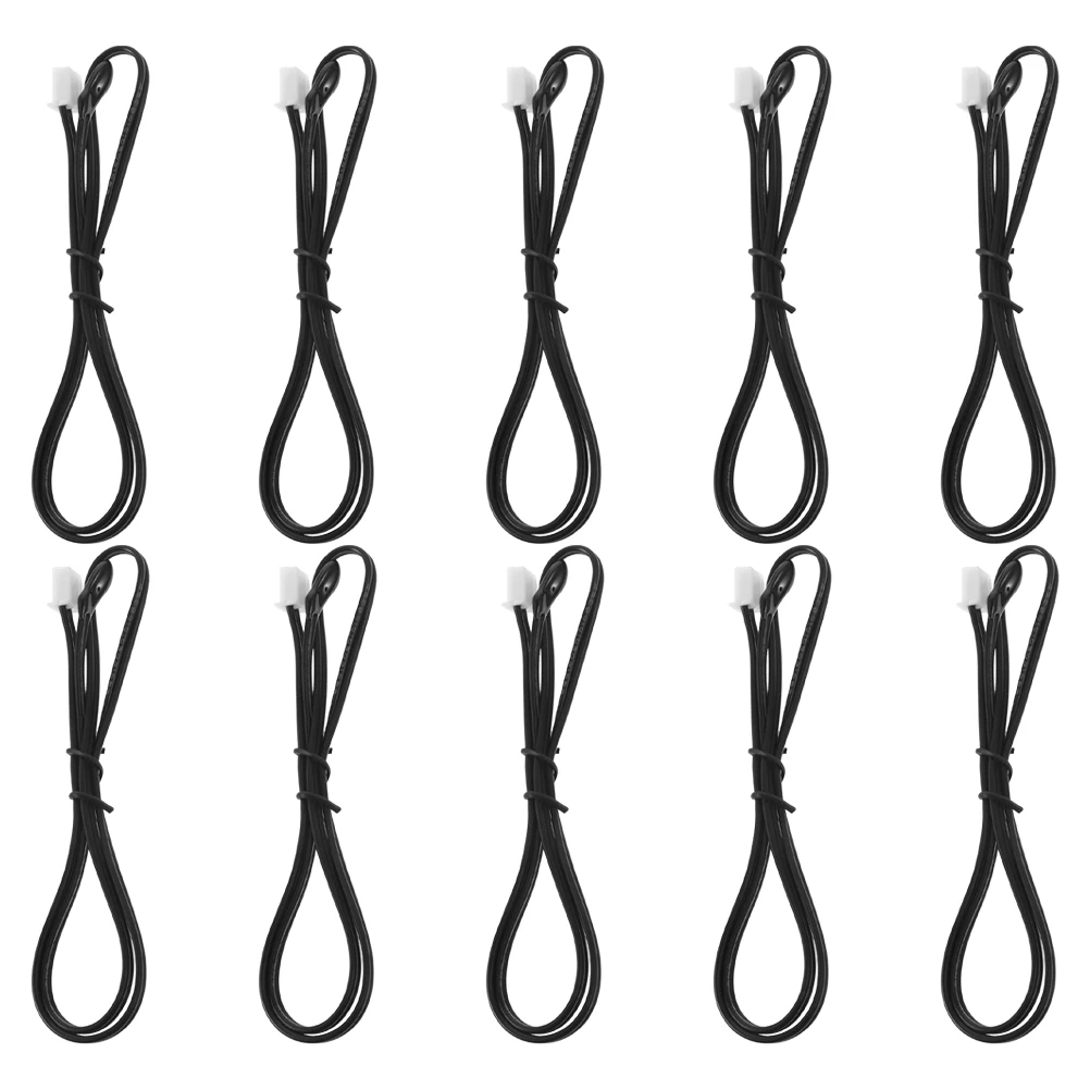 

10 Pcs Conditioning Temperature Sensor Probe Thermistor 39cm High Precision Probe Replacement Part Home Office