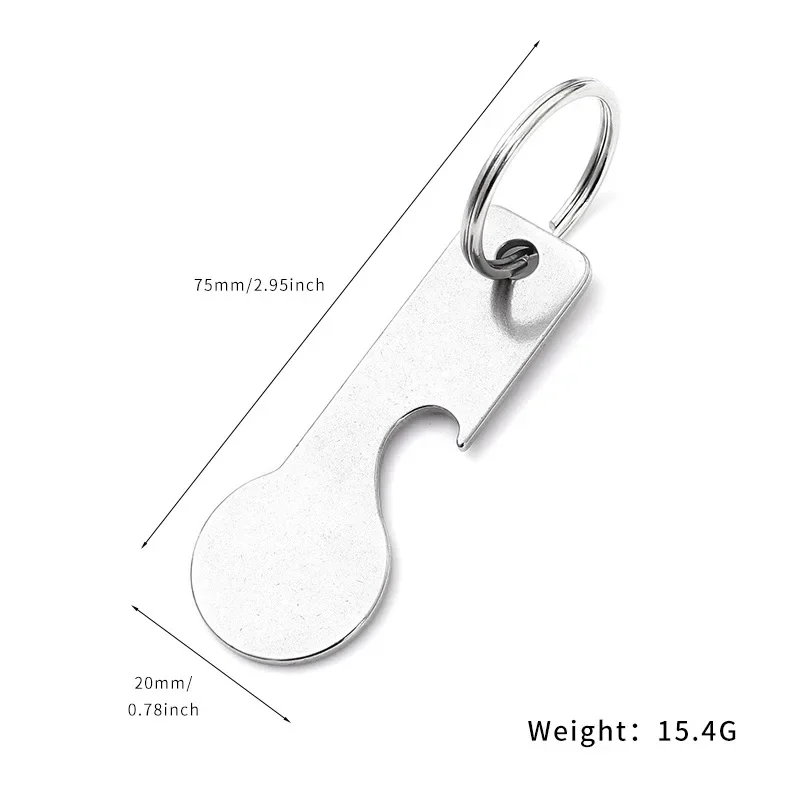 سلاسل المفاتيح الملونة سوبر ماركت رمز عربة التسوق تسميات مكافحة فقدان سلاسل المفاتيح المعدنية للتخصيص شعار الليزر مجوهرات اكسسوارات #5