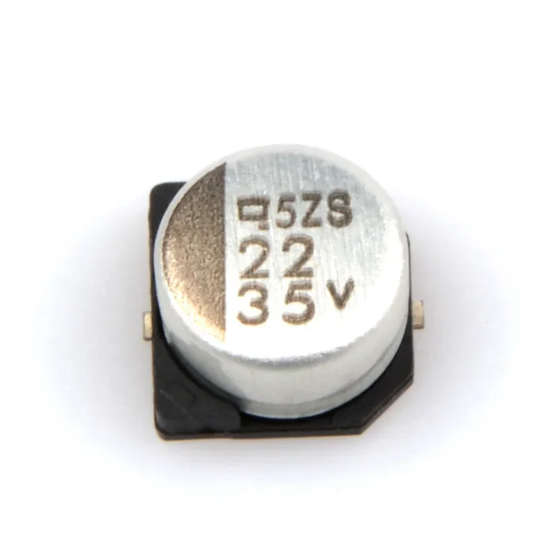 10pcs SMD Electrolytic Capacitor 35V 22UF Volume 6.4 * 4.5MM SMD Aluminum Electrolytic Capacitor